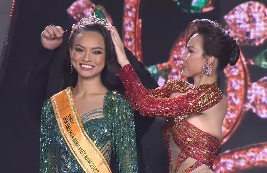 Thiên Ân đăng quang Miss Grand Vietnam, Mai Ngô đoạt Á hậu 4 - 10